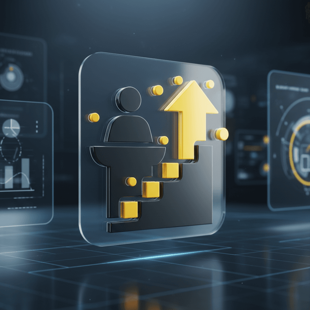 Professional training and skill development visualization